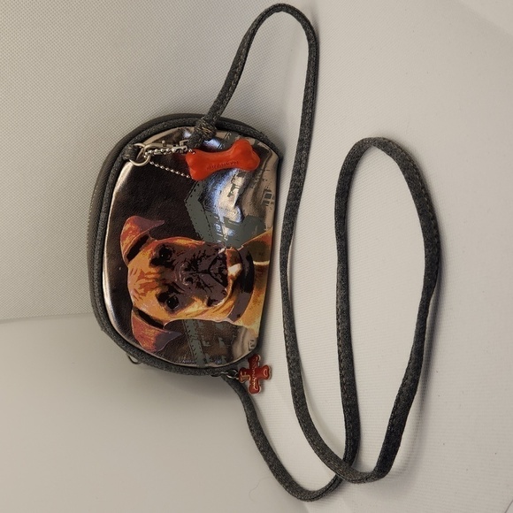 FUZZY Nation Boxer Purse Heather Gray - Picture 2 of 11